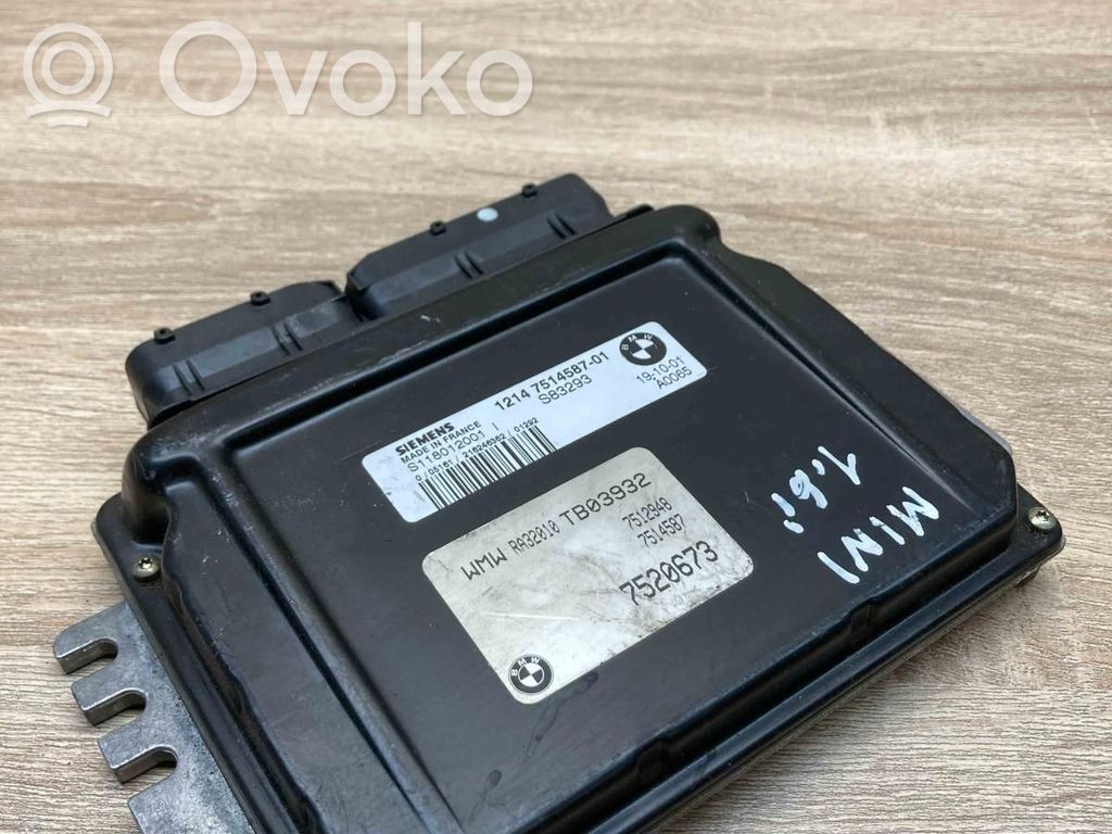 Mini One - Cooper R50 - 53 Engine control unit/module ECU 