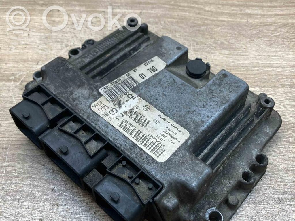 Peugeot 206 Engine control unit/module ECU 