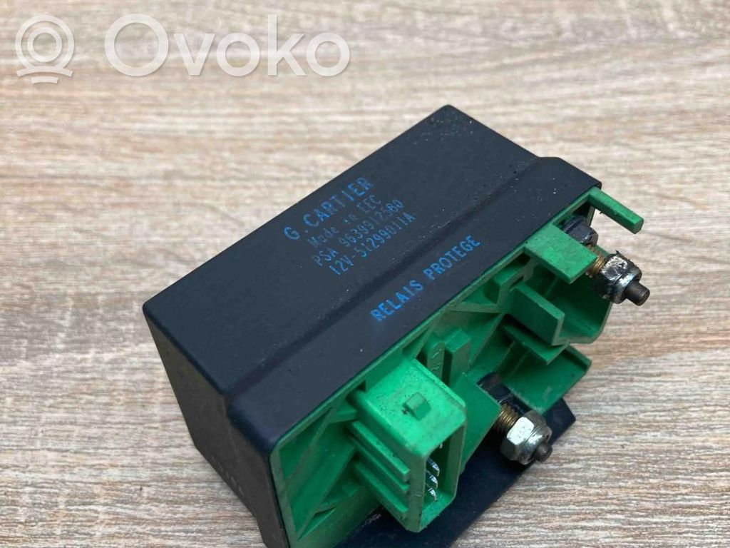 Peugeot 206 Glow plug pre-heat relay 