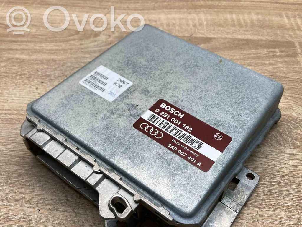 Engine control unit/module ECU   8A0907401A,0281001132USED