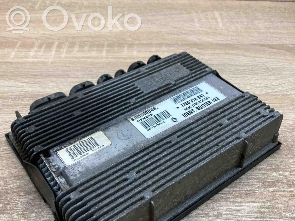 Engine control unit/module ECU   7700850841,S101200046A
