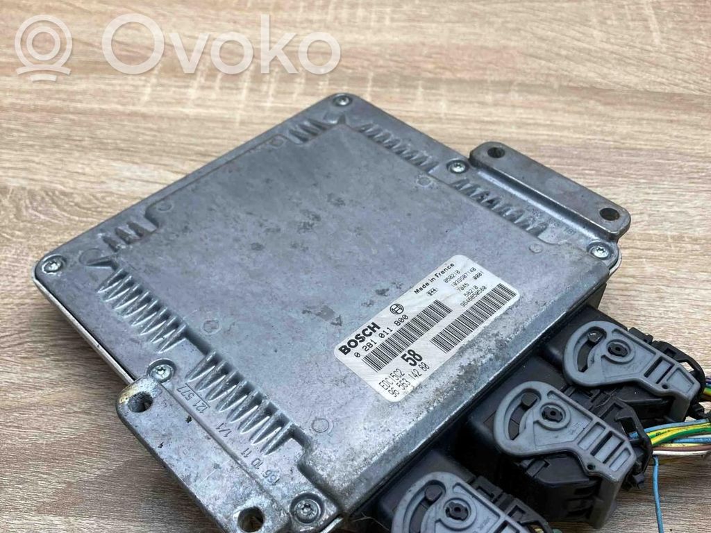 Peugeot 807 Engine control unit/module ECU 