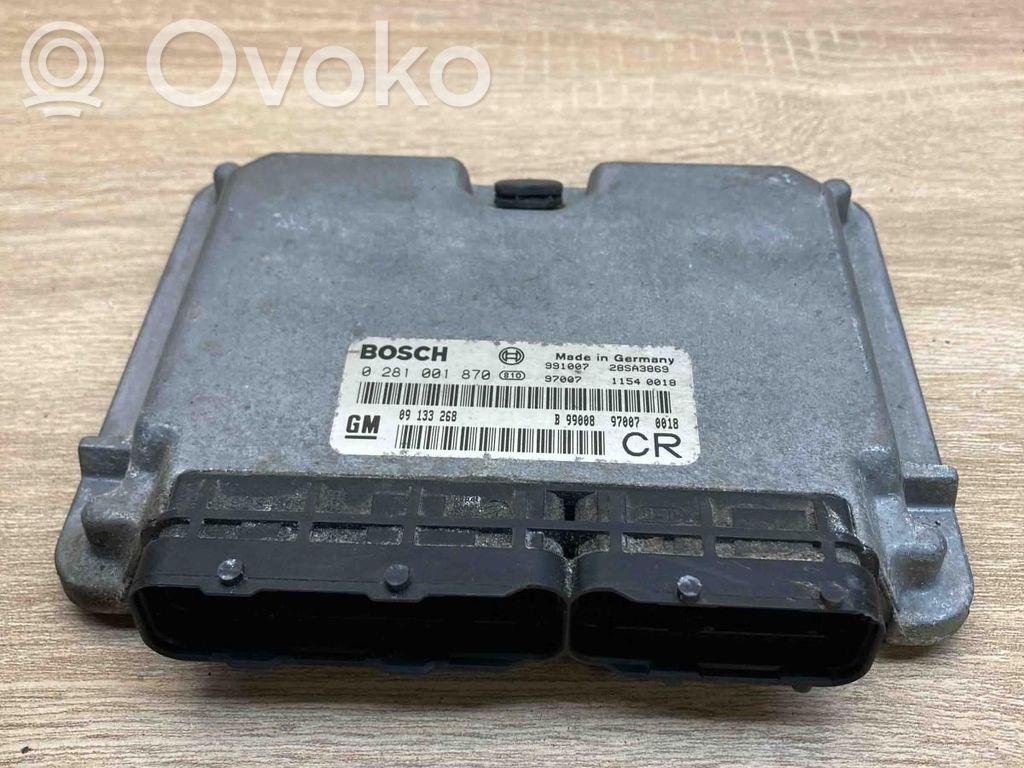 Opel Astra G Engine control unit/module ECU 