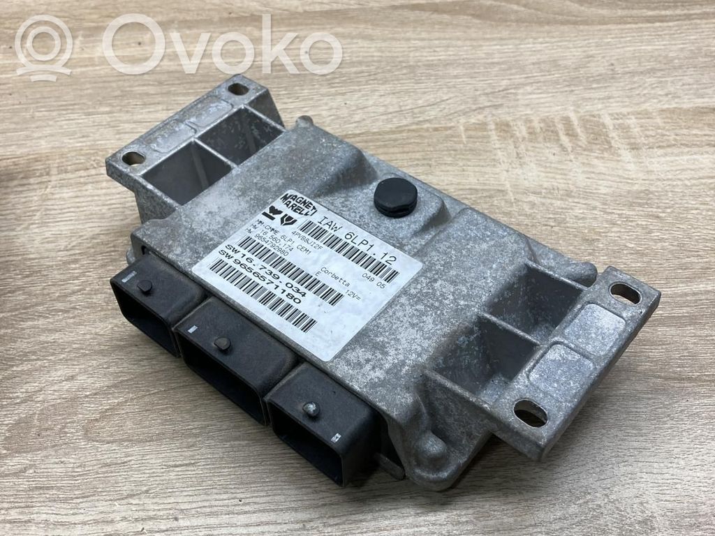 Peugeot 407 Engine control unit/module ECU 
