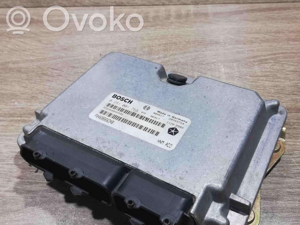 Chrysler Voyager Engine control unit/module ECU 