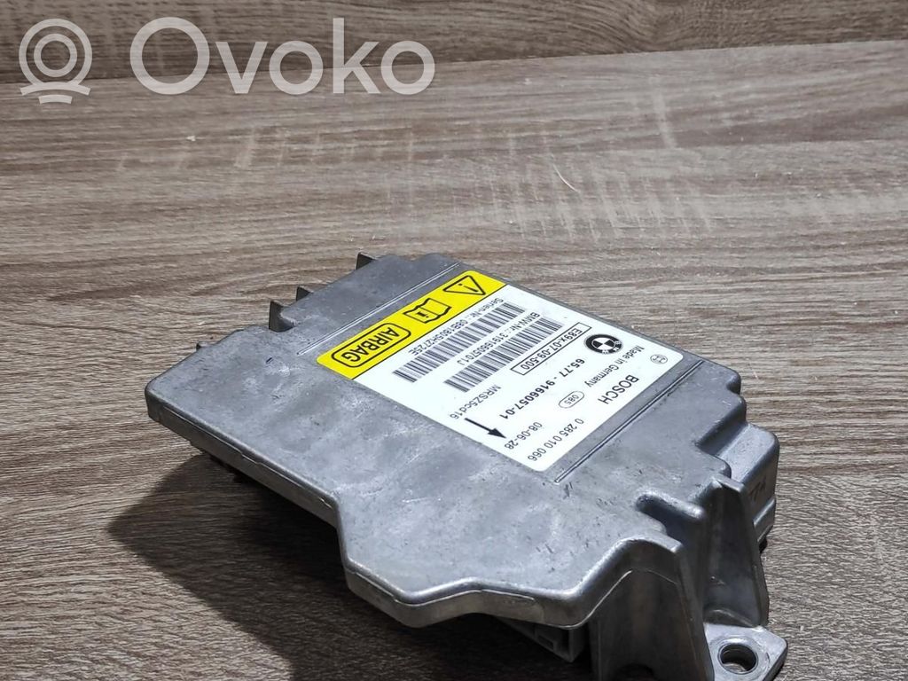 Airbag control unit/module   9166057,0285010066