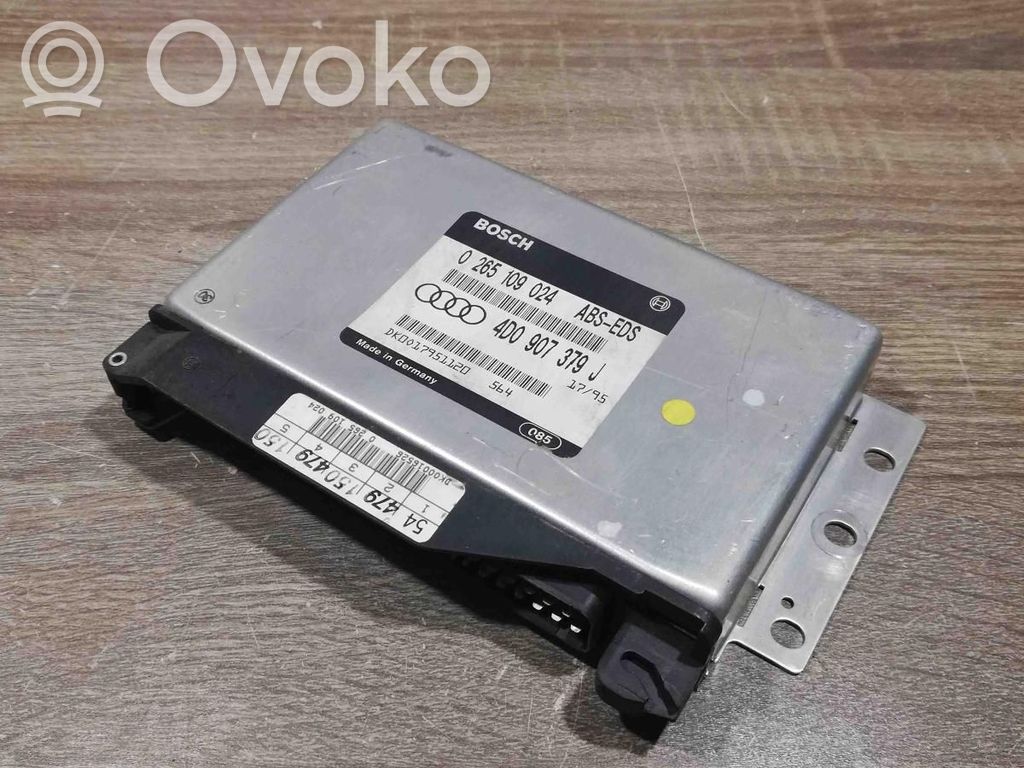 ABS control unit/module   4D0907379J,0265109024