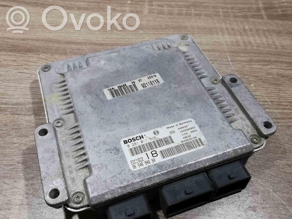 Peugeot 607 Engine control unit/module ECU 