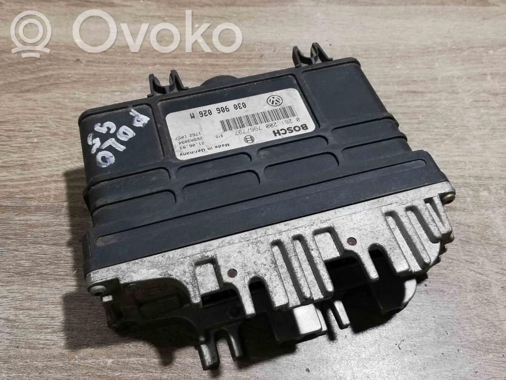 Volkswagen Polo III 6N 6N2 6NF Engine control unit/module ECU 