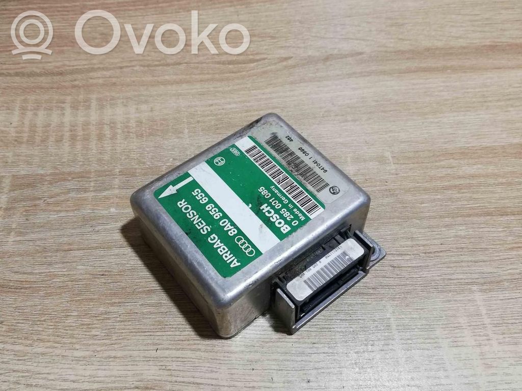 Airbag control unit/module   8A0959655,0285001085
