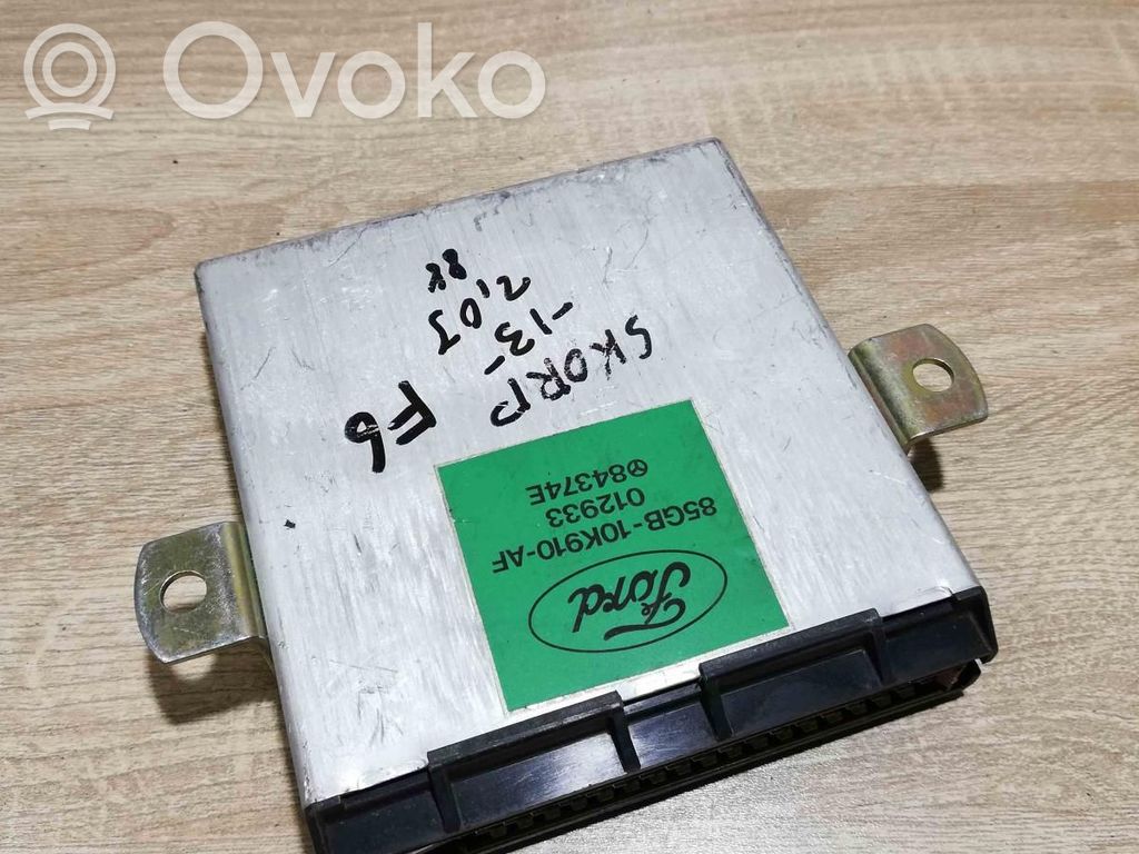 Engine control unit/module ECU   85GB10K910AF,012933,84374E