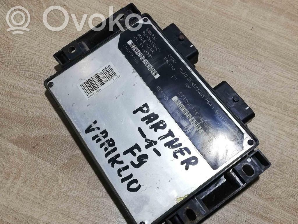 Peugeot Partner Engine control unit/module ECU 