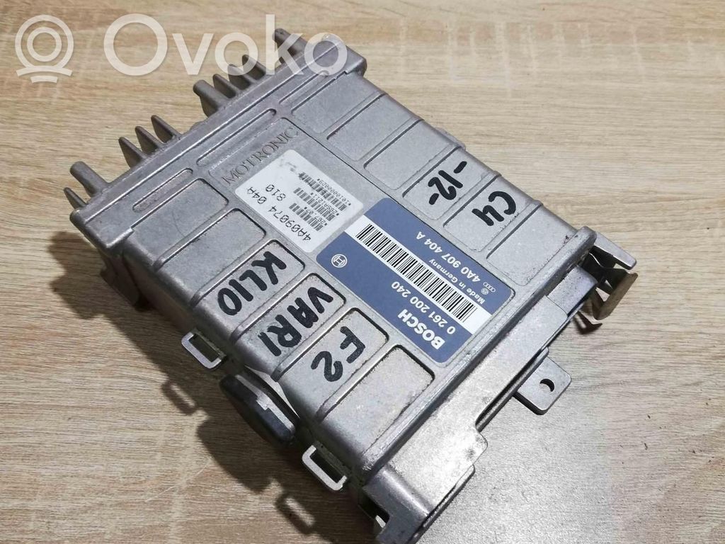 Engine control unit/module ECU   4A0907404A,0261200240