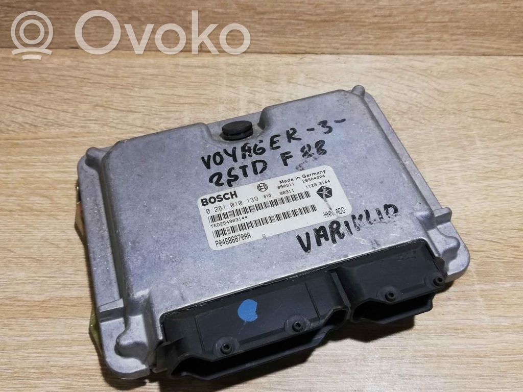 Engine control unit/module ECU   0281010139