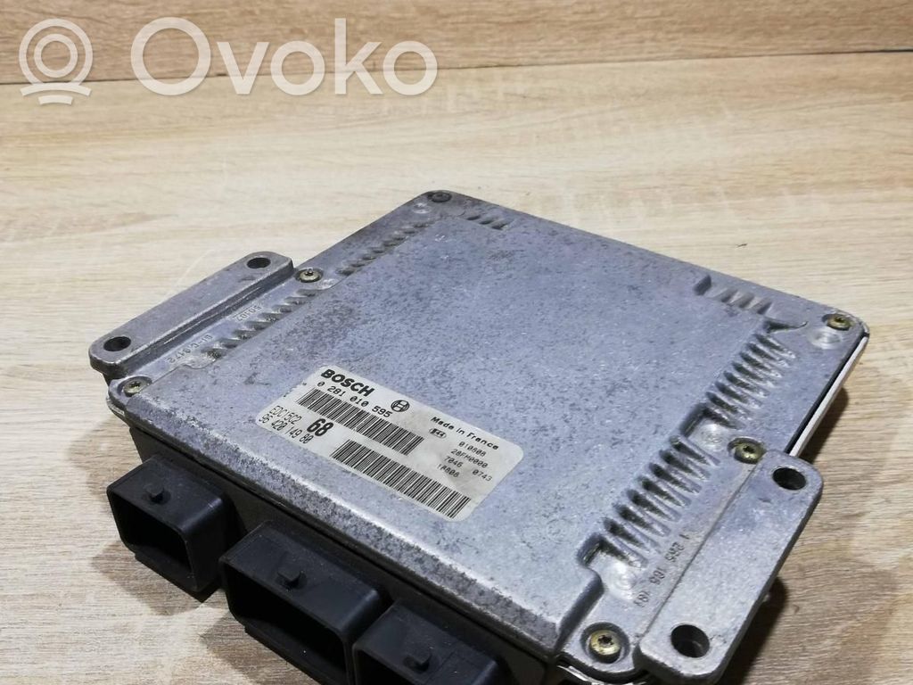 Engine control unit/module ECU   9642014980,0281010595