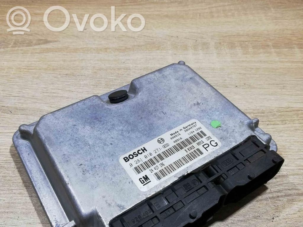 Engine control unit/module ECU   0281010271,24417196