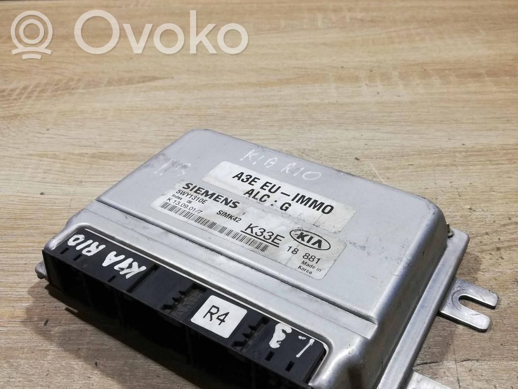 KIA Rio Engine control unit/module ECU 