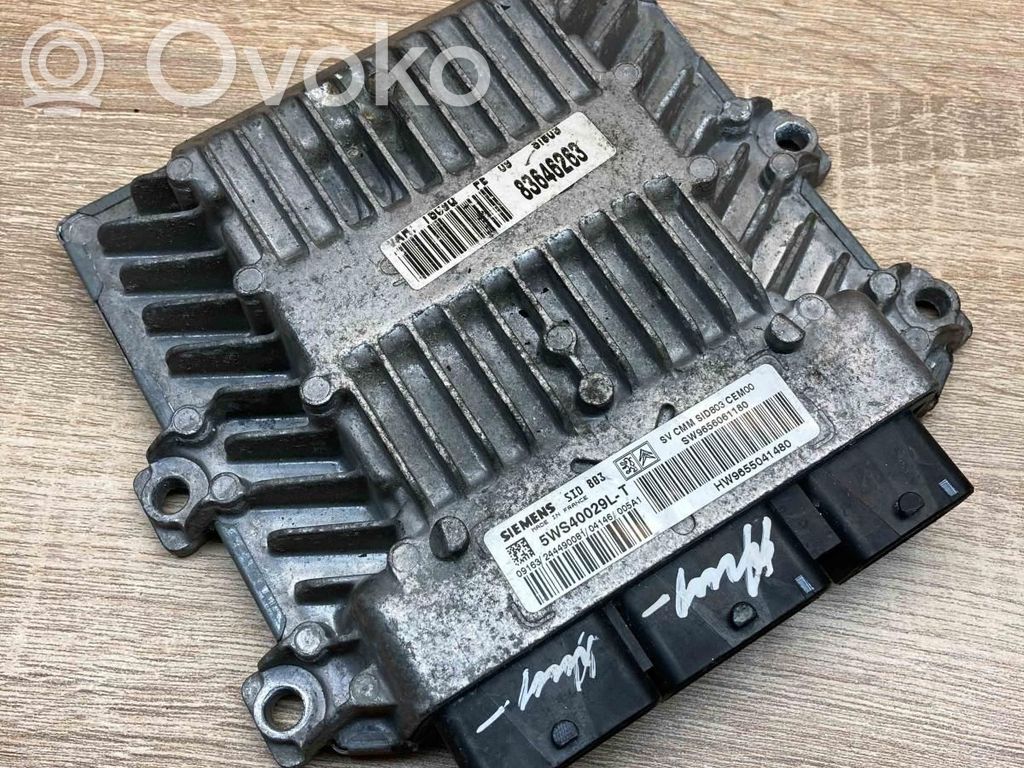 Peugeot 307 Engine control unit/module ECU 