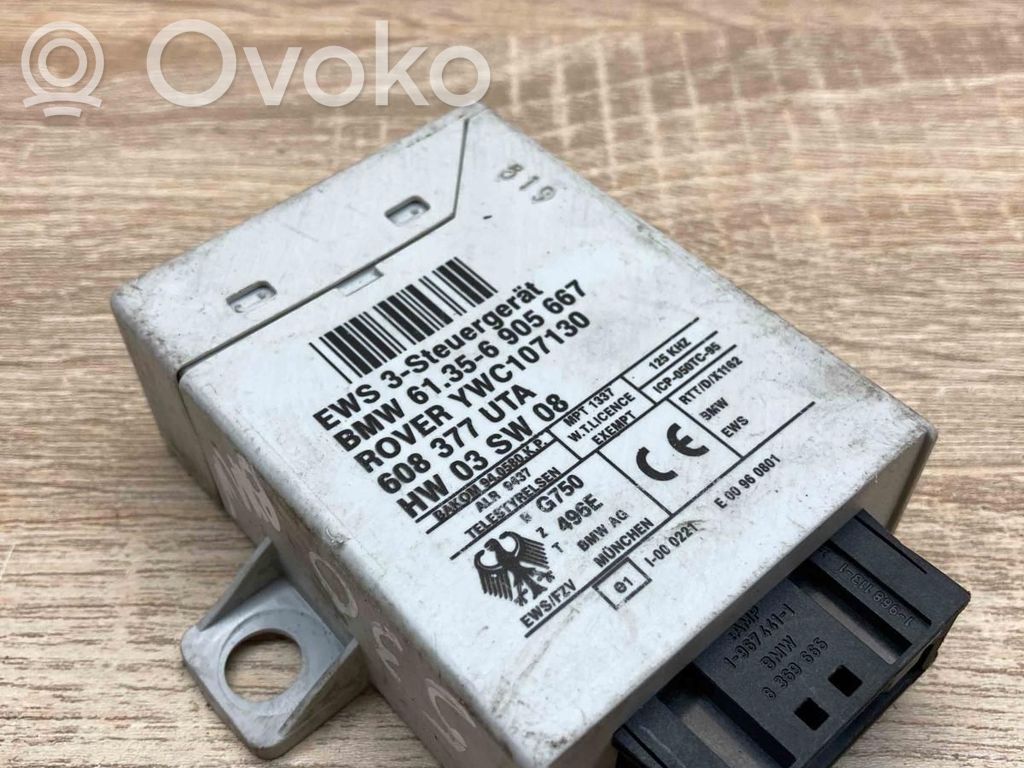 Immobilizer control unit/module   6905667