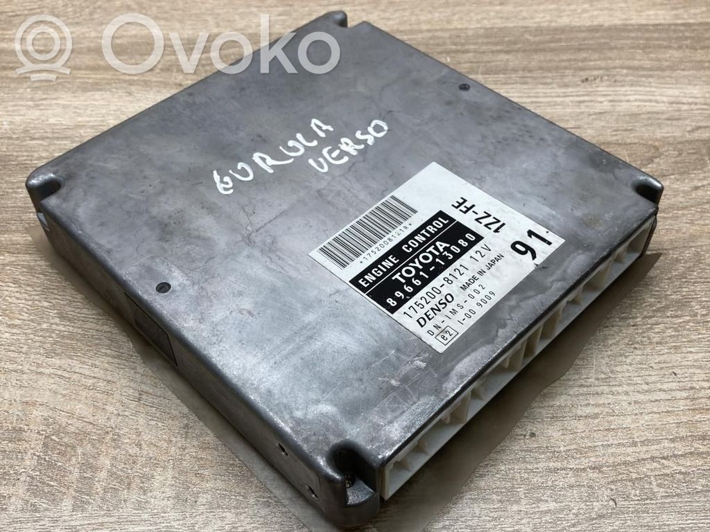 Toyota Corolla Verso E121 Engine control unit/module ECU 