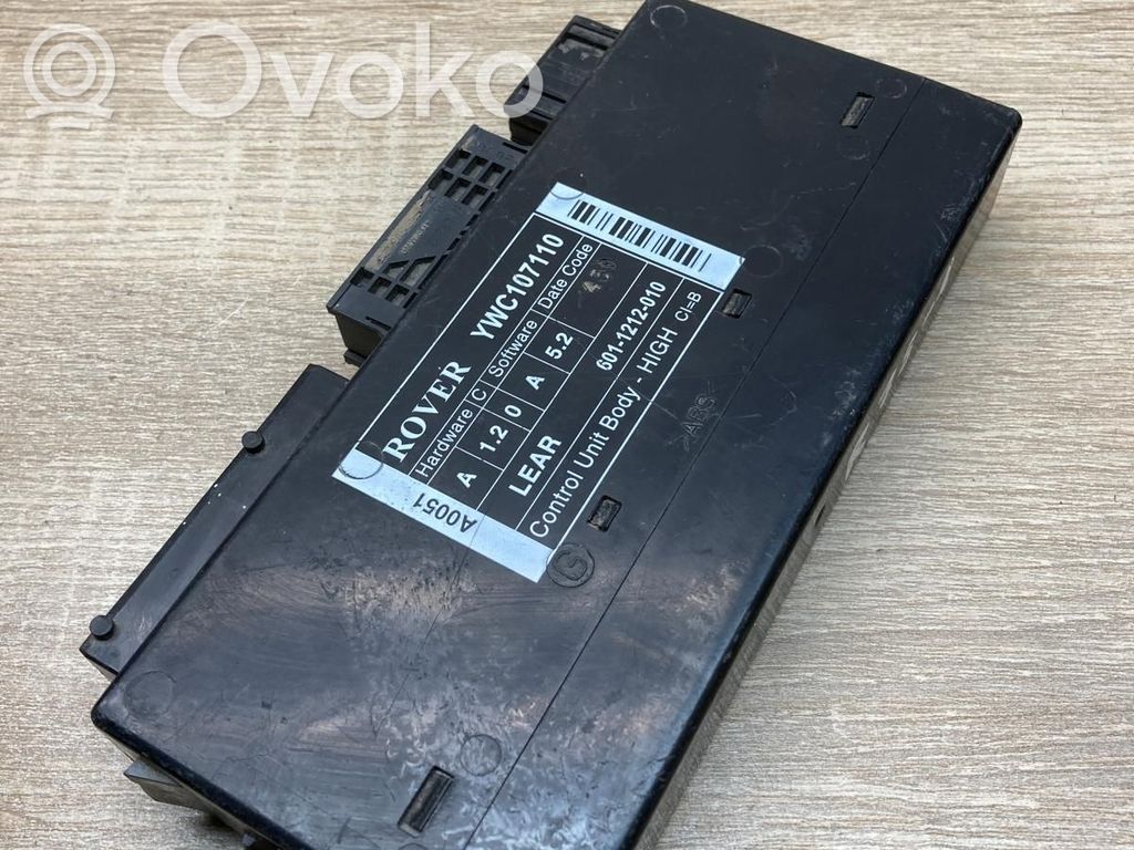 Rover 75 Central body control module 