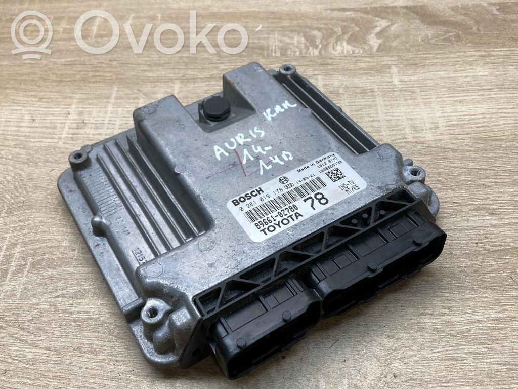 Toyota Auris E180 Engine control unit/module ECU 