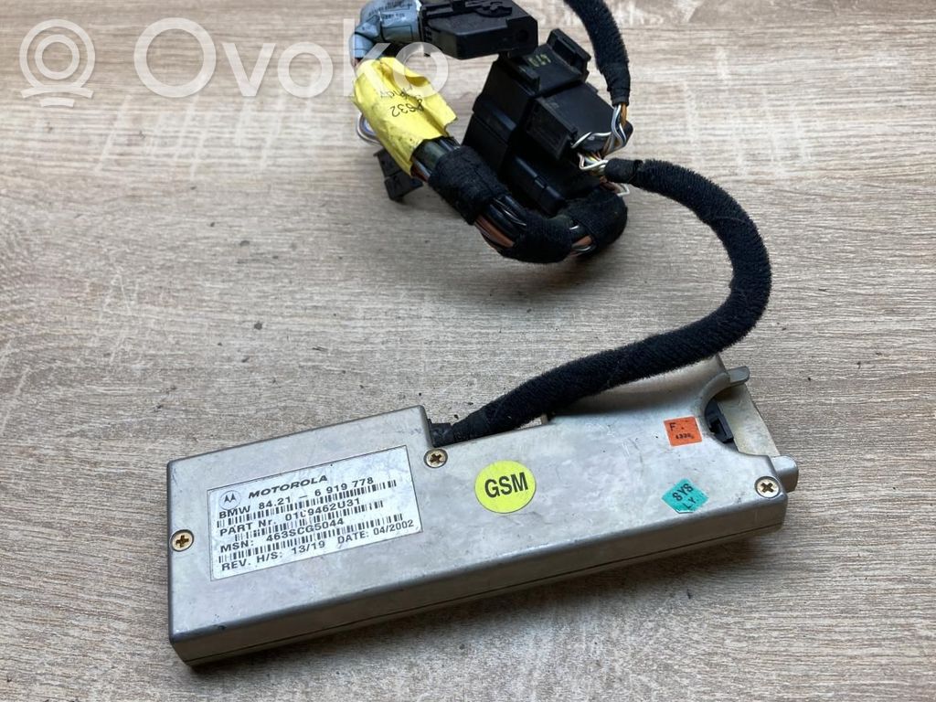 Unité de commande, module téléphone   6919778