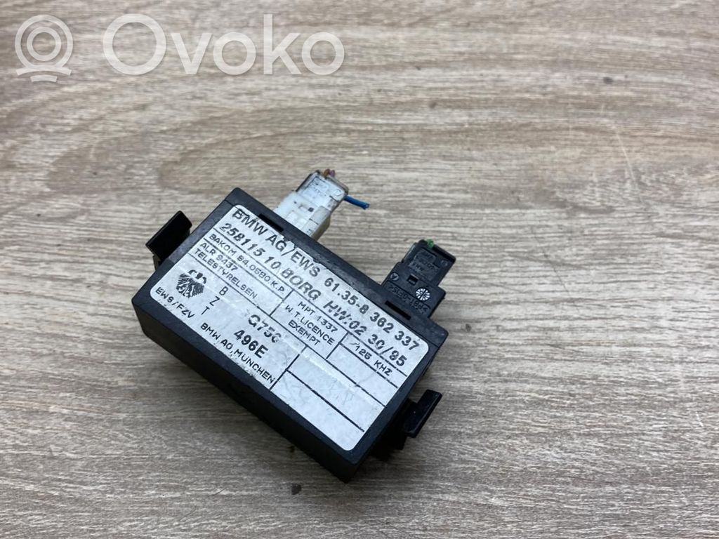 Immobilizer control unit/module   8362337,258115