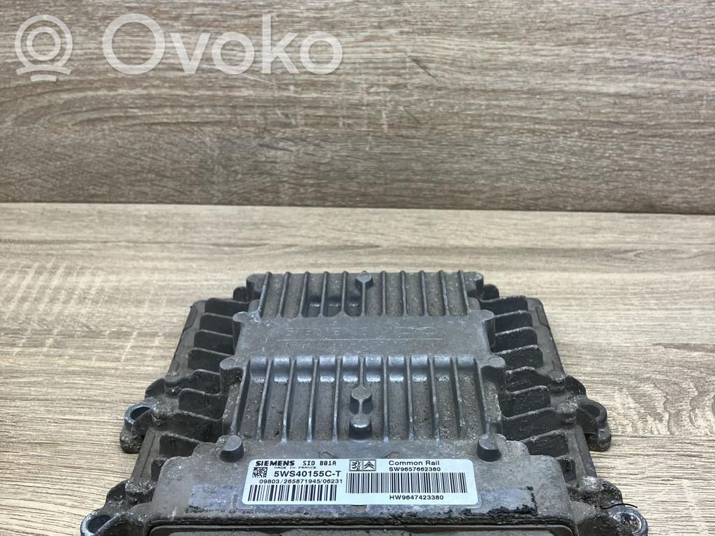 Citroen Berlingo Engine control unit/module 