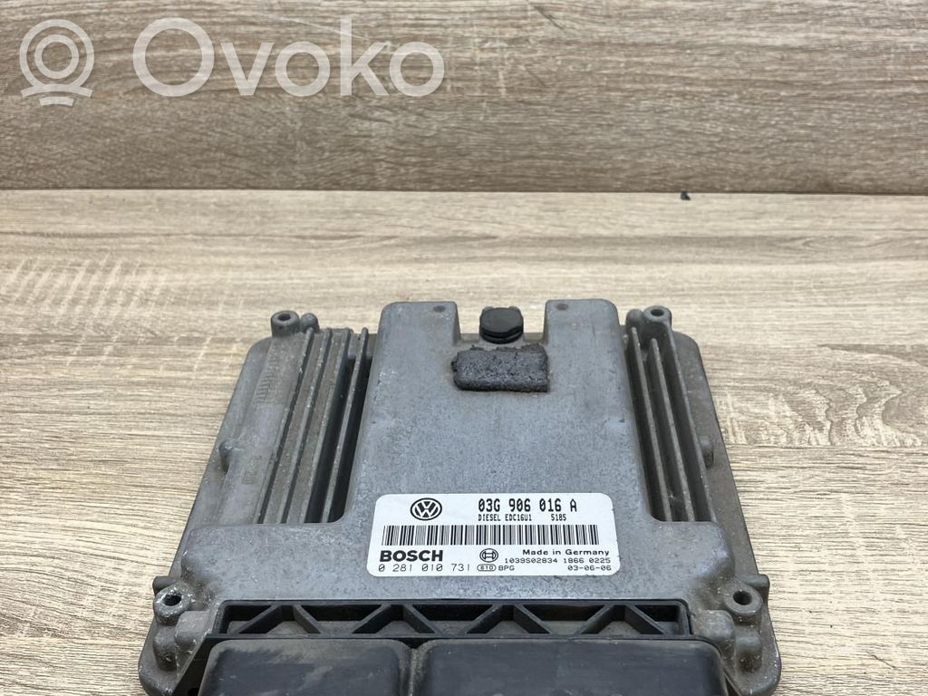 Volkswagen Touran I Unitate/modul de control motor 