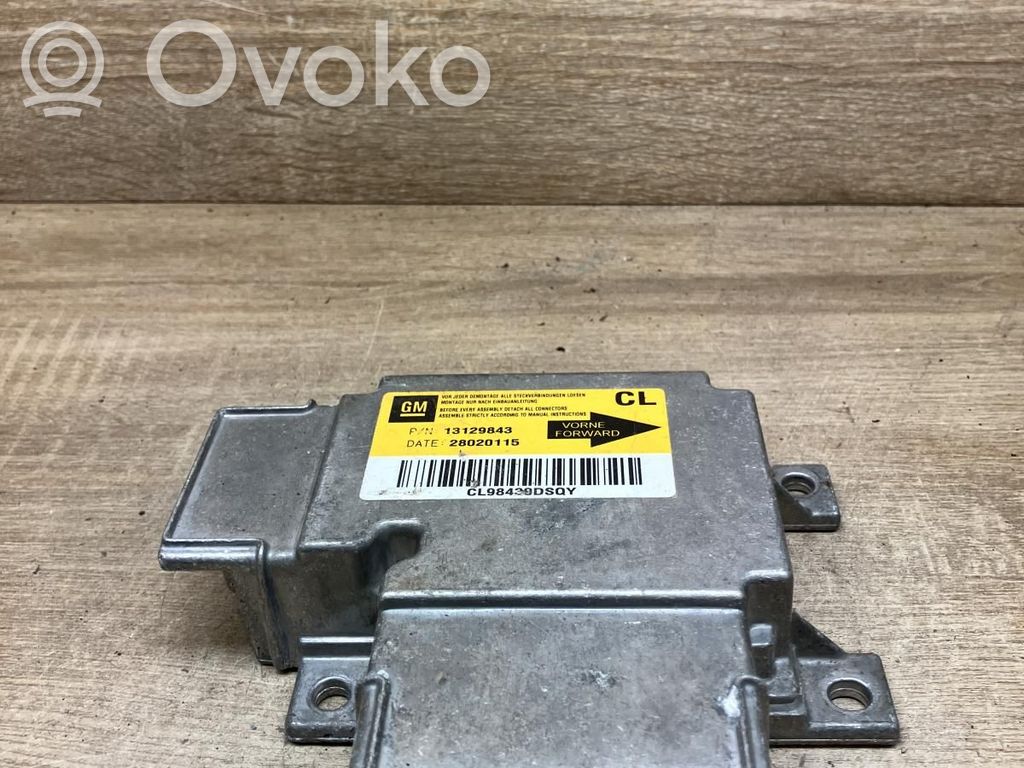 Opel Vectra C Sterownik / Moduł Airbag 