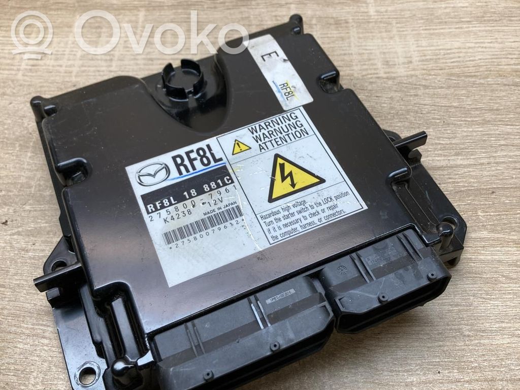 Engine control unit/module ECU   2758007961,RF8L18881C,RF8L
