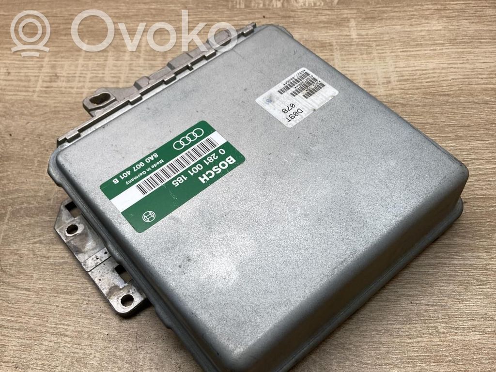 Engine control unit/module ECU   8A0907401B,0281001185