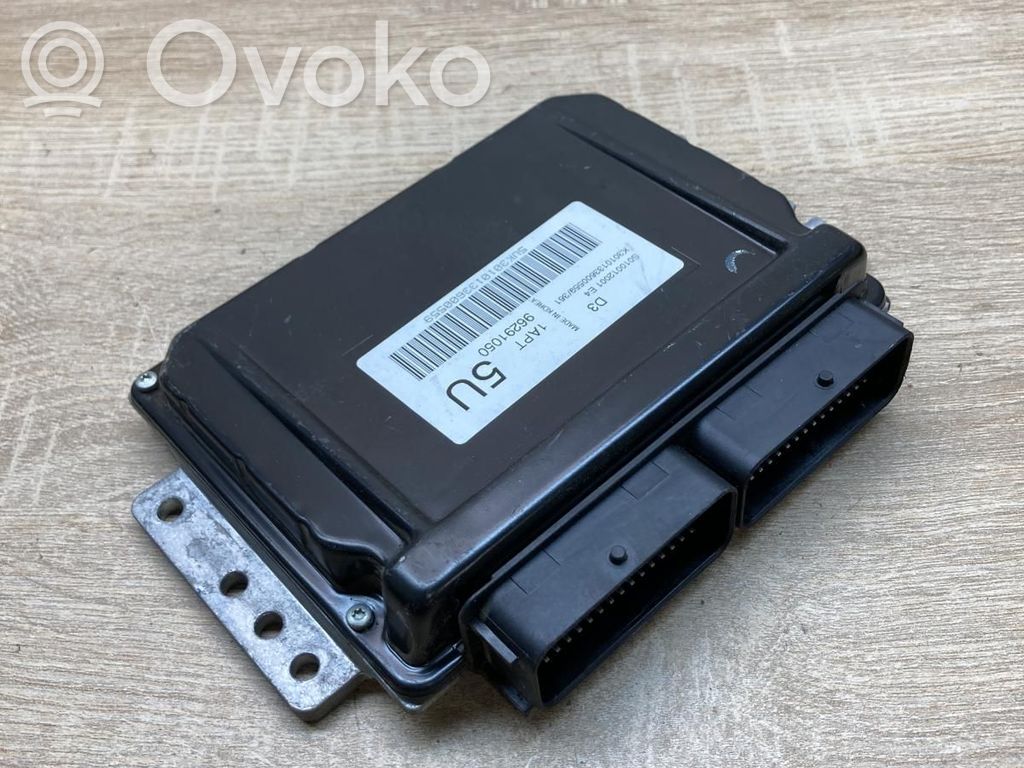 Engine control unit/module ECU   96291050,S010012001,5U