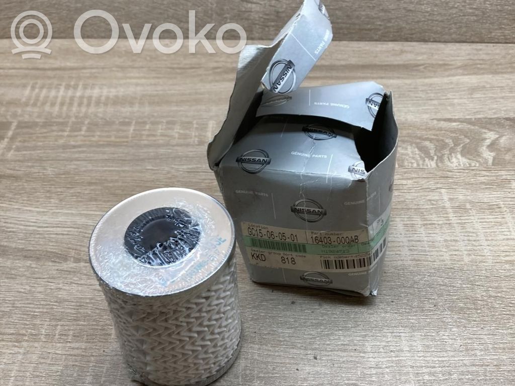Nissan Juke I F15 Filtr paliwa 