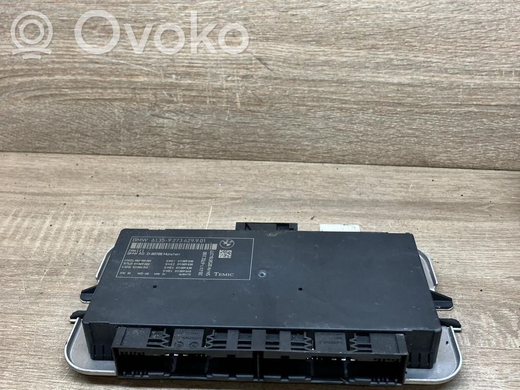 BMW 5 F10 F11 Sterownik / Moduł świateł LCM 