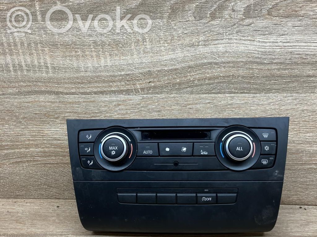BMW 3 E90 E91 Climate control unit 