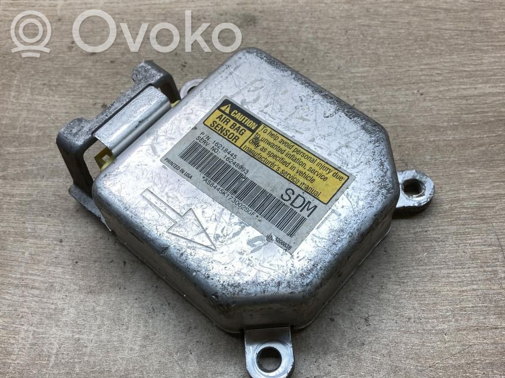 Chevrolet Blazer S10 Unitate/modul de comandă airbaguri 