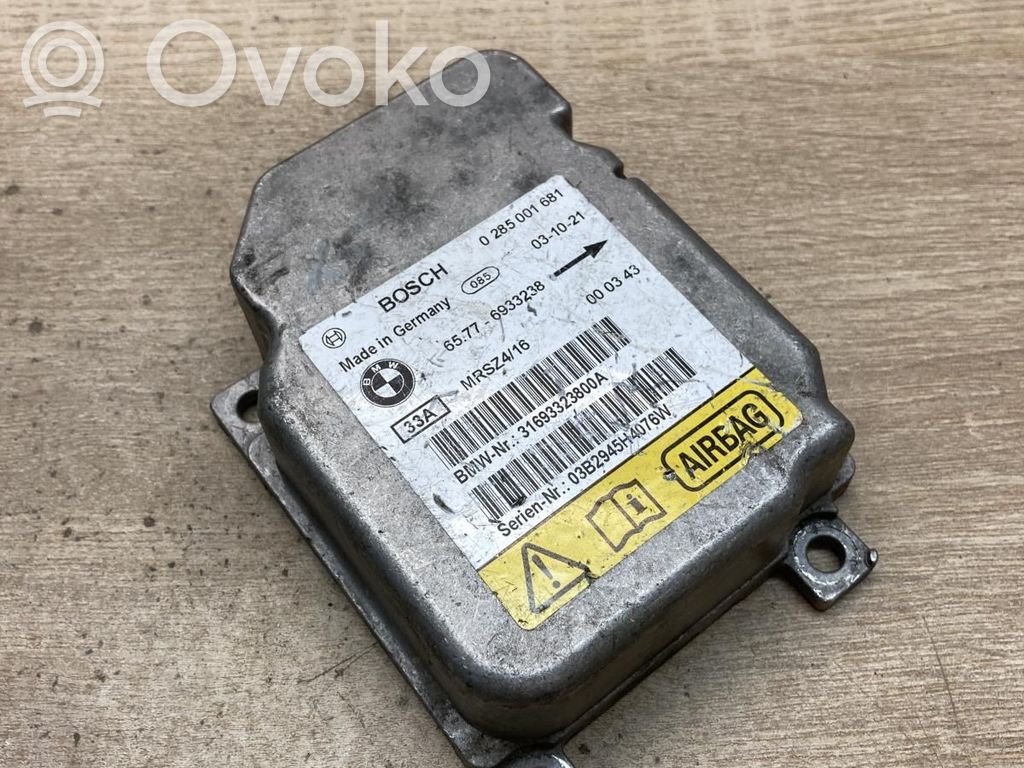 BMW 5 E39 Gaisa spilvenu vadības bloks 