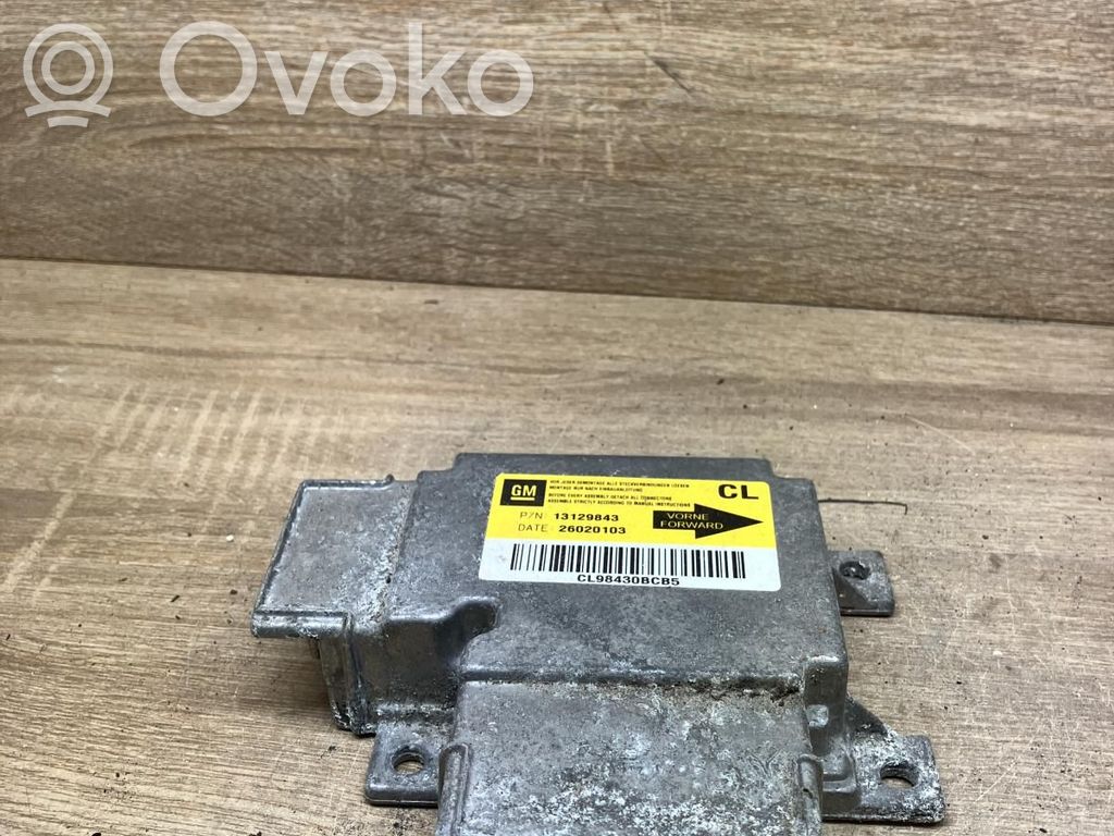Opel Vectra C Sterownik / Moduł Airbag 
