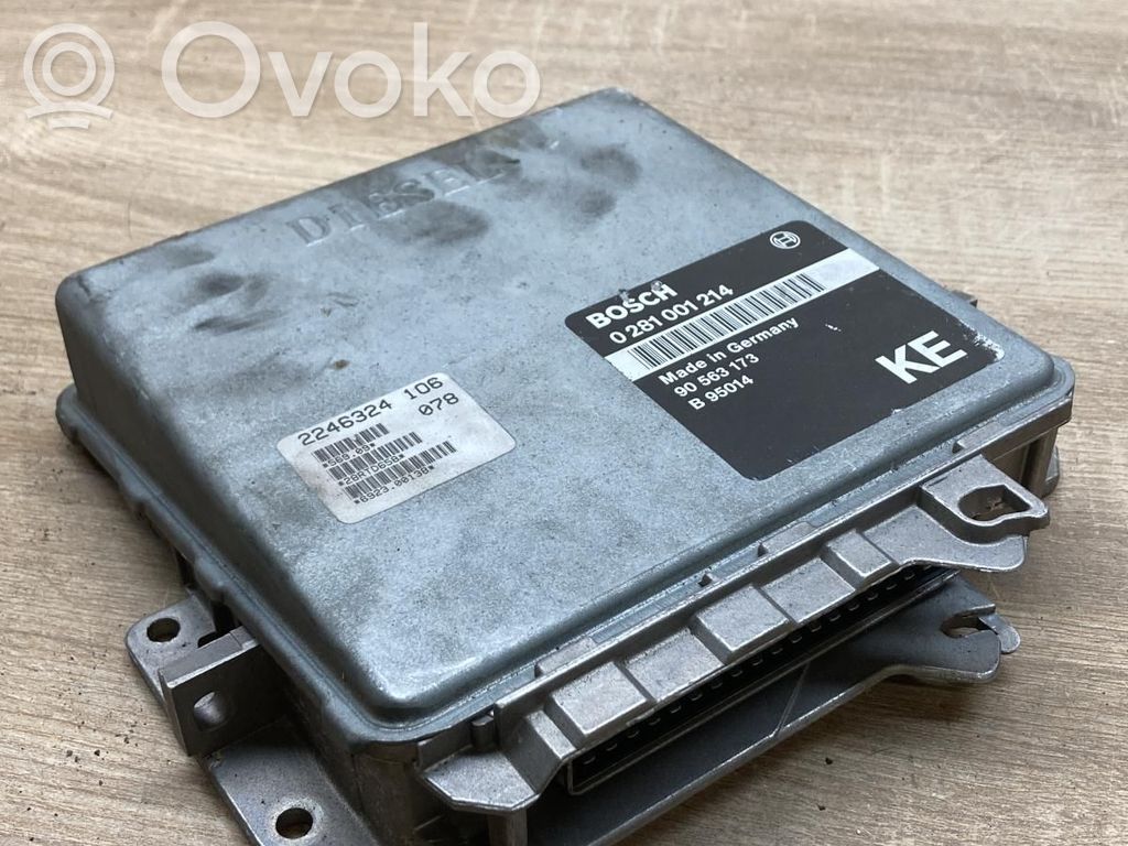 Opel Omega B1 Unitate control motor/modul ECU 