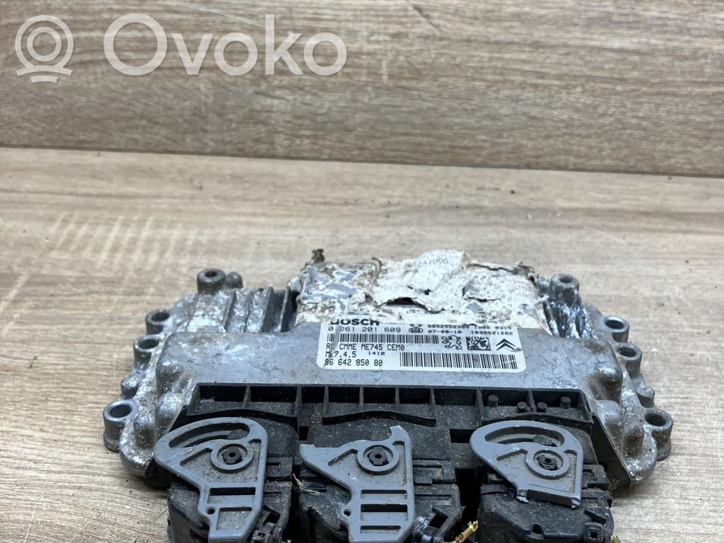 Engine control unit/module   9664285080,0261201609