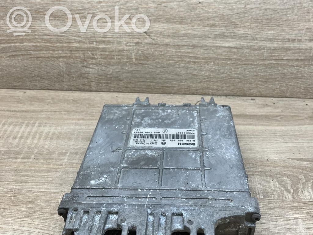 Engine control unit/module   HOM7700105953,0281001809