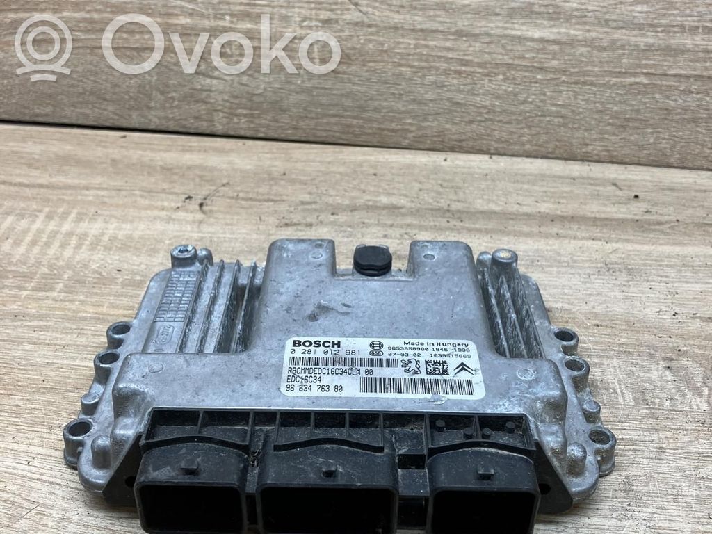 Citroen C4 Grand Picasso Sterownik / Moduł ECU 