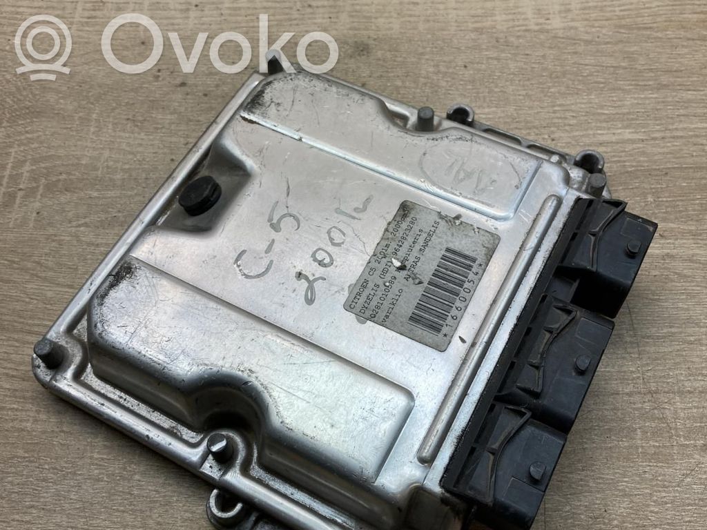 Engine control unit/module ECU   9642823280,0281010589