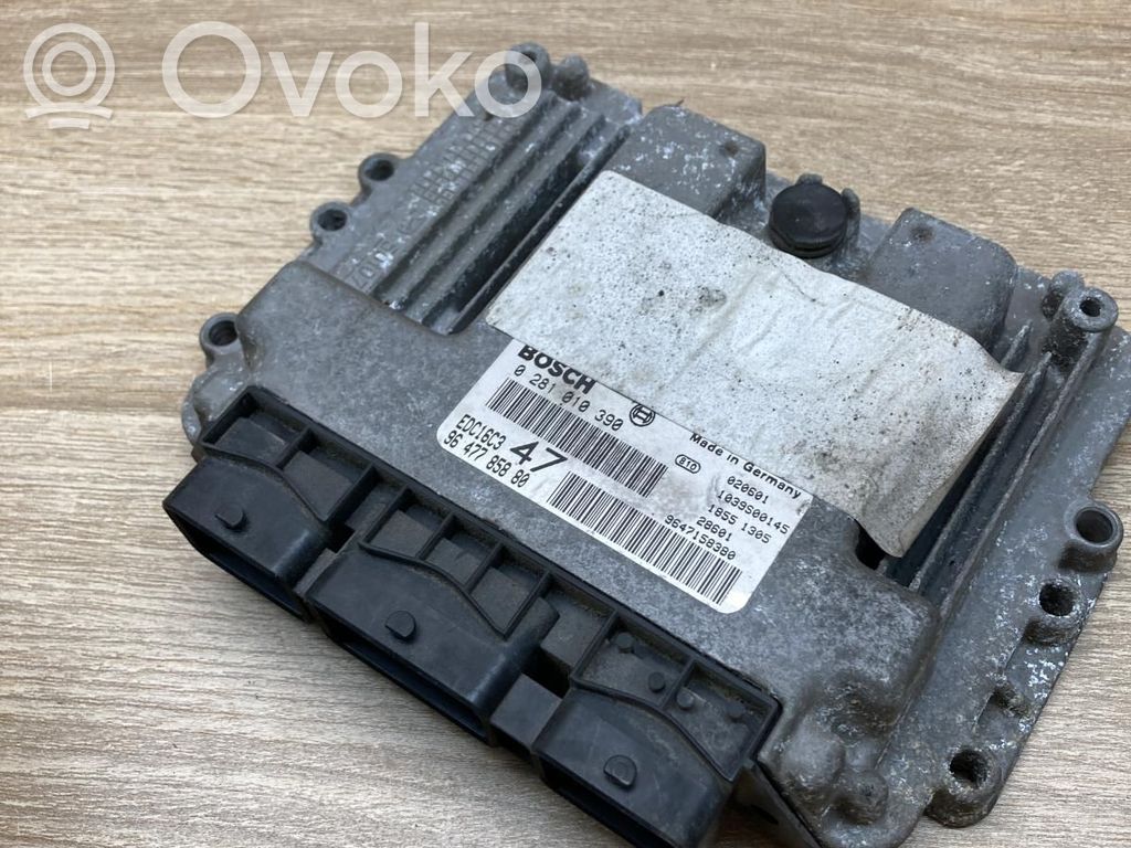 Peugeot 307 Engine control unit/module ECU 