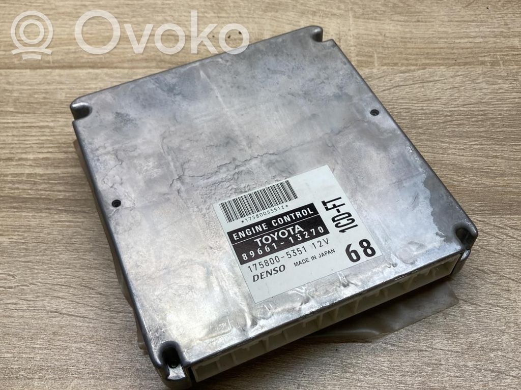 Toyota Corolla E120 E130 Unidad de control/módulo ECU del motor 