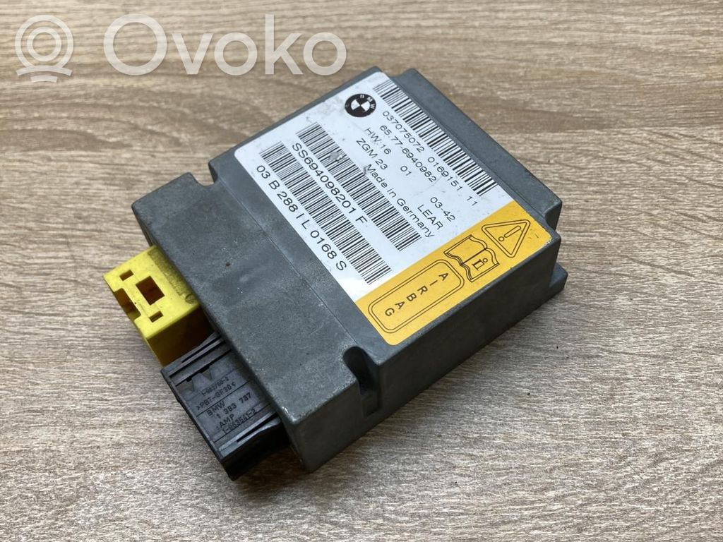 BMW 7 E65 E66 Airbag control unit/module 