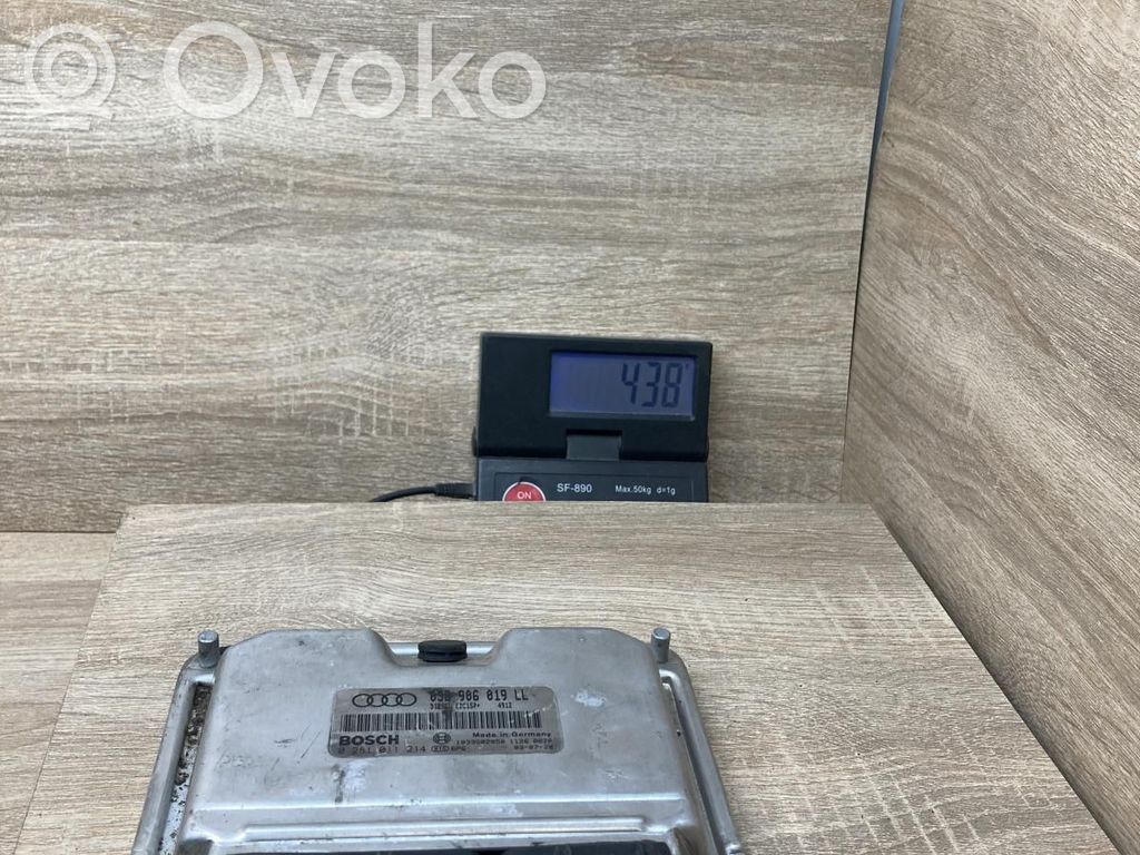 Volkswagen Touareg I Unitate control motor/modul ECU 