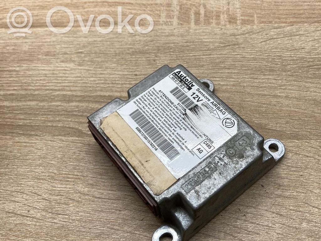 Fiat Doblo Airbag control unit/module 